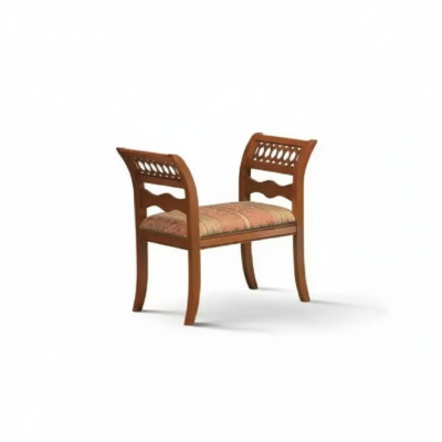 Sitzbank Polster Stoff Sitz Stil Klassische Designer Wohnzimmer Möbel
