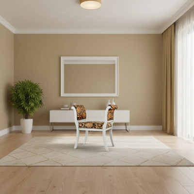Klassische Hocker Design Bank Wohnzimmer Sitzbank Sessel Möbel Neu