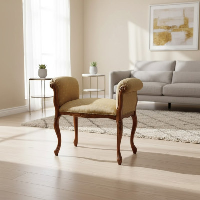 Bankovní zařízení Beige sedací souprava Designový nábytek Polstrovaná lavice Lavice