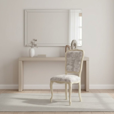 Lehnstuhl Holzstuhl Design Stuhl Esszimmerstuhl Klassische Luxus Holz