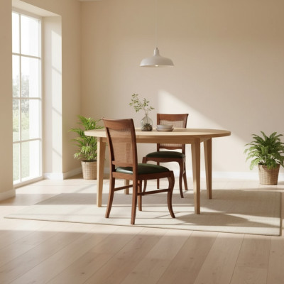 Klasická židle jídelny čalouněné sedací nábytek luxusní design sedadlo Nový
