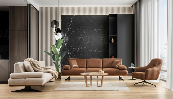 Sofagarnitur Set Sofa Viersitzer Modern Dreisitzer Couch Wohnzimmer Sessel Neu