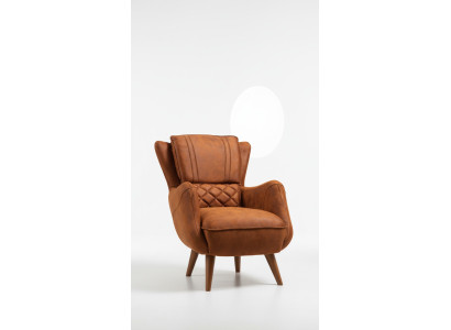 Křeslo Design Pohovka Luxus Obývací pokoj Čalouněný sedák Moderní Nový Nábytek