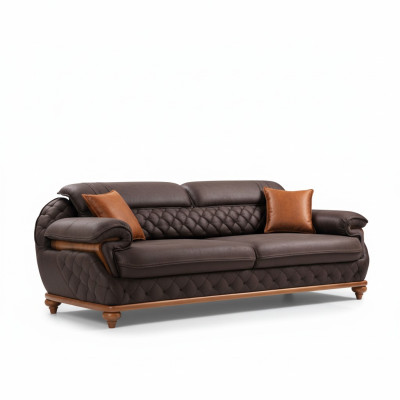 Obývací pokoj Pohovky Moderní Třísedací Sofa Luxusní Čalouněný Nábytek