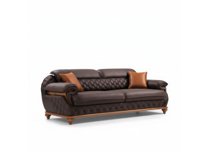 Obývací pokoj Pohovky Moderní Třísedací Sofa Luxusní Čalouněný Nábytek