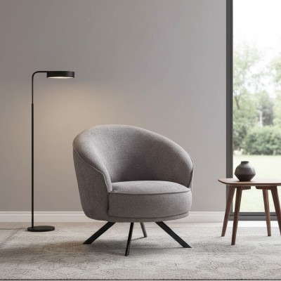 Obývací pokoj Moderní Šedý Křeslo Design Luxus Nábytek Pohovky Nové
