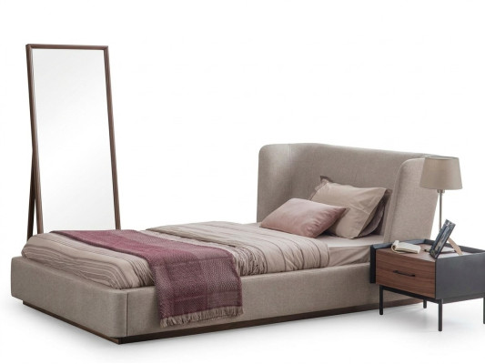 Modern Komplett Bett Luxus Nachttisch Schlafzimmer Set 2tlg Holz Möbel