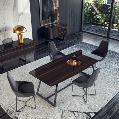 Luxus Esstisch 4x Stühle Esszimmer Komplett Set Neu Möbel Modern Design 5tlg