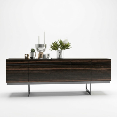 Jídelní pokoj Nový nábytek Komoda Moderní design Dřevěná skříň Nová