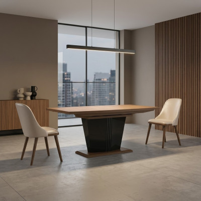 Esszimmer Set 5tlg Essgruppe Modern Esstisch Design 4x Stühle Möbel