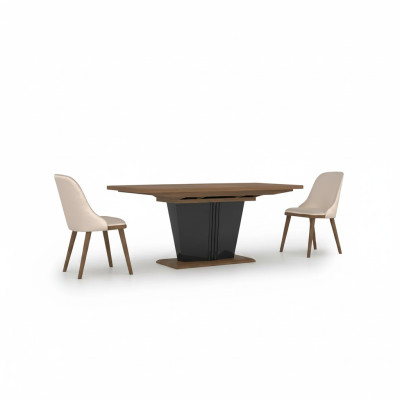 Esszimmer Set 5tlg Essgruppe Modern Esstisch Design 4x Stühle Möbel