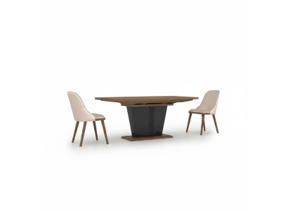 Esszimmer Set 5tlg Essgruppe Modern Esstisch Design 4x Stühle Möbel