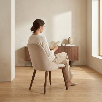 Stil Modern Stuhl Esszimmer Möbel Luxus Holz Weiß Stühle Design