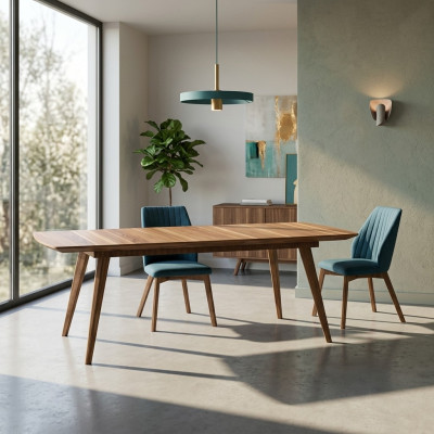 Esszimmer Komplett 5tlg Esstisch Design 4x Stühle Essgruppe Luxus Möbel