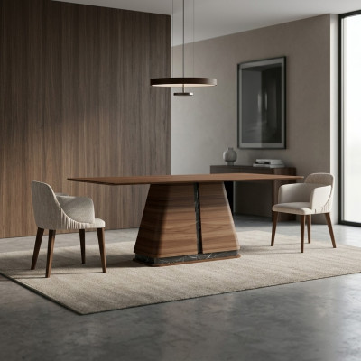 Esszimmer Möbel Luxus Esstisch Modern Design Holz Tisch Neu Einrichtung