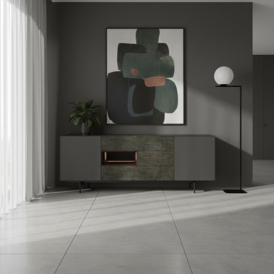 Esszimmer Modern Sideboard Design Möbel Luxus Einrichtung Holzschrank