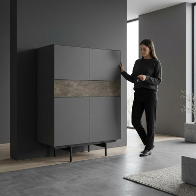 Esszimmer Möbel Schrank Einrichtung Holzschrank Luxus Design Neu