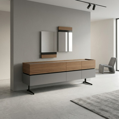 Luxus Sideboard Esszimmer Komplett 2x Spiegel Modern Einrichtung Design