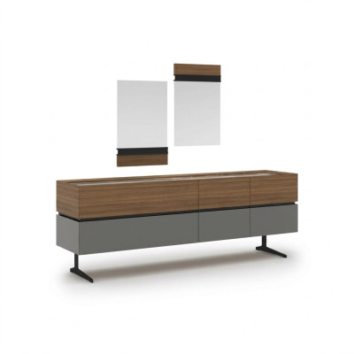 Luxus Sideboard Esszimmer Komplett 2x Spiegel Modern Einrichtung Design