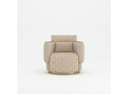 Beige křeslo obývací pokoj luxusní nábytek design moderní zařízení nový.