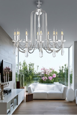 Lampe Hängeleuchte Kronleuchter Kristalllampe Deckenleuchte Lampen 75x100