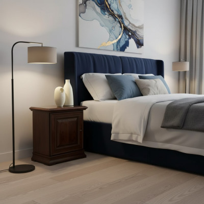 Nachttisch Design Beistell Tische Schlaf Zimmer Holz Luxus Konsolen Neu