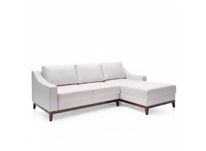 Sofa ve tvaru L, polstrovaná sedací souprava, designové rohové pohovka z textilu