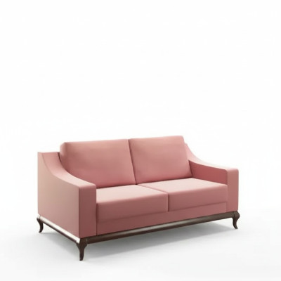 Moderní pohovka 2místná obývací pokoj Design nábytek Styl Moderní Nová růžová Luxusní