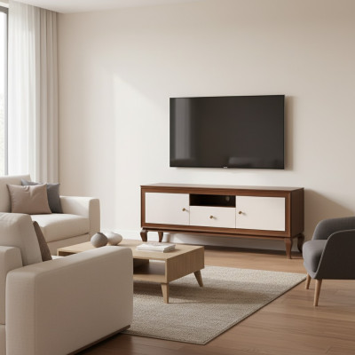 rtv TV stojan Na straně Sideboard Kommode televizní nízká skříň Kommoden dřevěný Skříň