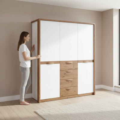 Kleiderschrank Schlafzimmer Schränke Holz Luxus Modern Schrank Design