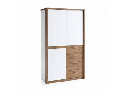 Schrank Massive Schlafzimmer Möbel Kleiderschrank Holz weiß schrank
