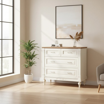 Šatní stěna designu ze dřeva, moderní nový luxusní nástěnný šatník do ložnice.