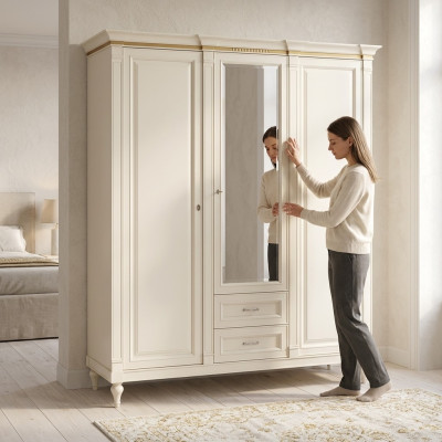 Kleiderschrank Schrank Luxus Holz Schränke Möbel Design Luxus Möbel Schlafzimmer