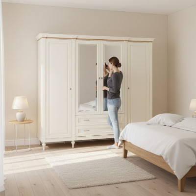Kleiderschrank Holzschränke Schlafzimmer möbel Design Schlafzimmer möbel