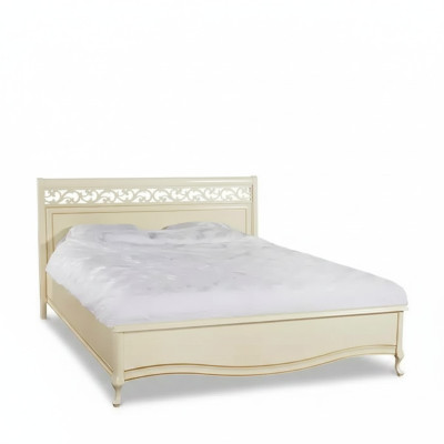 Bett Polster Design Luxus Doppel Hotel Betten Holz Neu weiß Farben