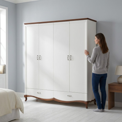 Kleiderschränk Möbel Garderobe Holz Neu Luxus Kleider Schrank Designe