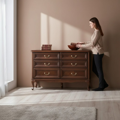 Kommode Schränke Holz Kommoden Design Schrank Klassische Möbel Anrichte