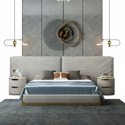 Postel polštář design luxus dvojité hotelové postele luxusní hotelové postele nábytek