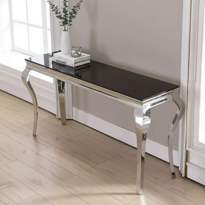 Metall Sideboard Edelstahl Konsolentische Sideboard Luxus Eichrichtung Möbel