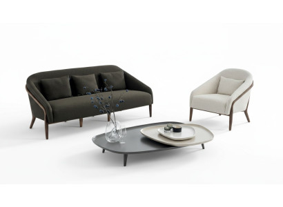 Luxus obývací pokoj s návrhem moderního designu 3+1 gauč křesla nábytek nový.