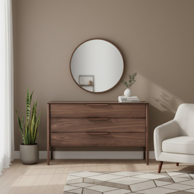 Komoda s zrcadlem Moderní komoda s luxusním designem Komody