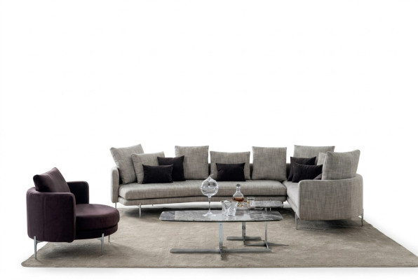 Wohnzimmer Set 4+3+1 Sitzer modern 3tlg Sofagarnitur Sitzpolster Möbel