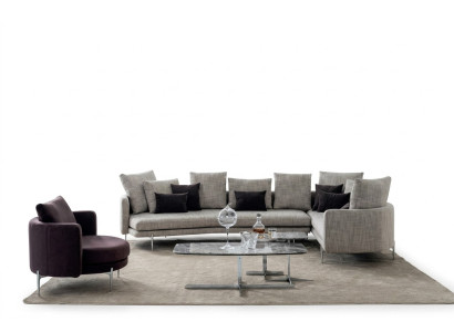 Wohnzimmer Set 4+3+1 Sitzer modern 3tlg Sofagarnitur Sitzpolster Möbel