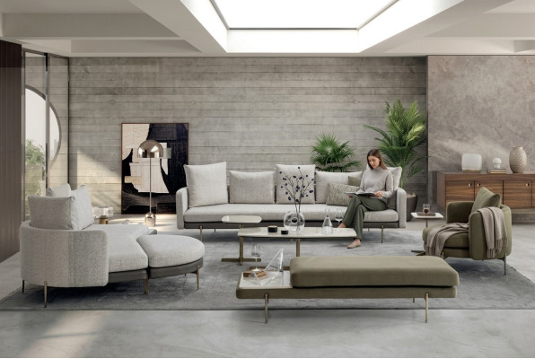 Obývací pokoj sestava 8 kusů moderního designu Luxusní sedací soupravy Luxusní pohovky Sedací soupravy