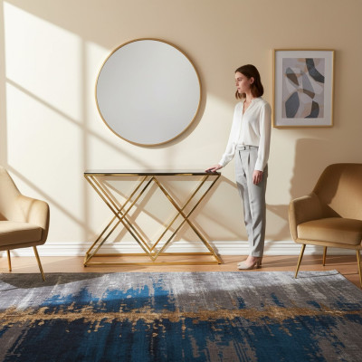 Konzolový stůl Designer Stůl Obývací stůl Luxusní nábytek Konferenční stůl