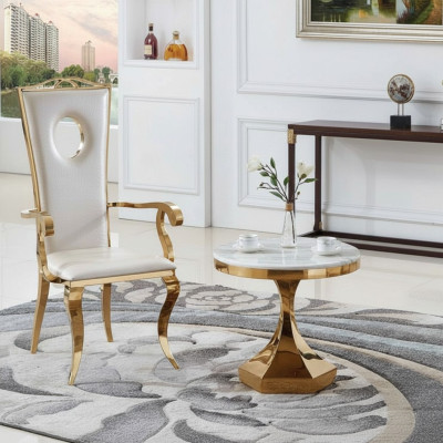 Konferenční stolek Luxus Modern Design Stůl Obývací pokoj Konferenční stolek 60x54