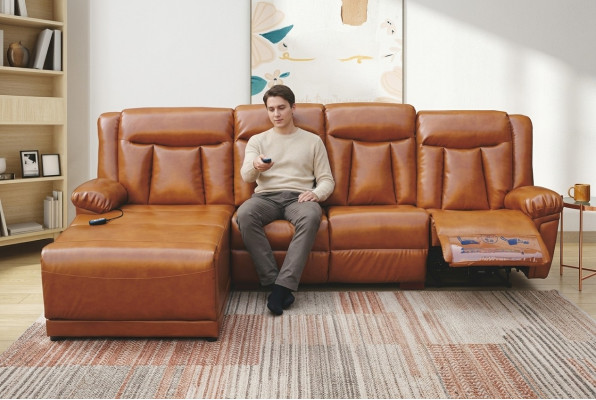 Ecksofa L-Form Modern Relax Design Ecksofa Couch Polster Luxus Neu