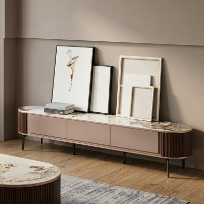 Sideboard tv Schrank Lowboard Holz Modern Stand Wohnzimmer rtv Neu