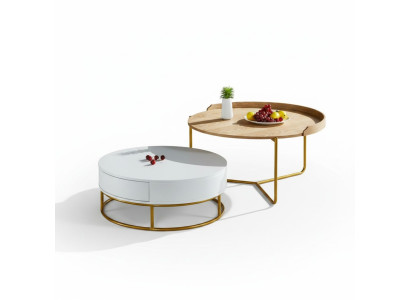 Tische Set Couchtische Kaffeetisch Beistelltisch Design Wohnzimmer 2tlg