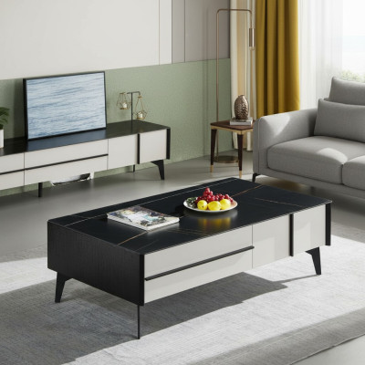 Couchtisch Tisch Wohnzimmer Holztisch Designer Luxus Beistelltisch Neu